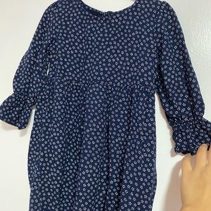 Gap navy floral dress